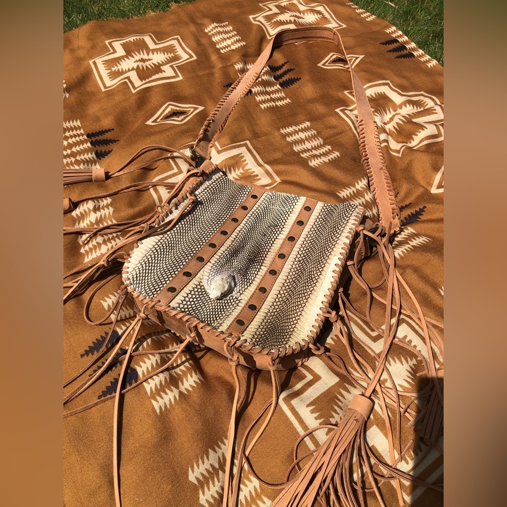 Handcrafted cobra purse